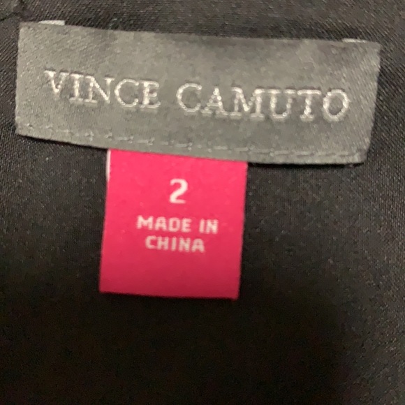 Vince Camuto NWOT black & white stripe dress. - Picture 6 of 8